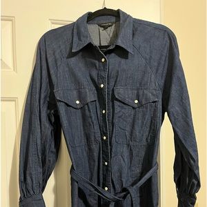 Banana Republic, beautiful denim dress, heavier material.